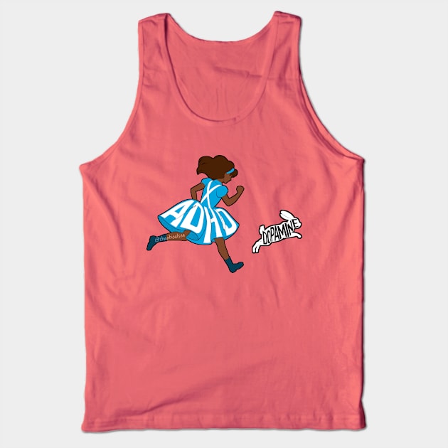 ADHD in Wonderland - Aria Tank Top by chaoticalsea